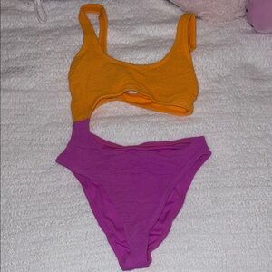 Colorful Women's Swim Suit
